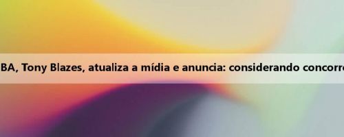 O famoso apito da NBA, Tony Blazes, atualiza a mídia e anuncia: considerando concorrer a prefeito em 2028