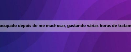 Clark: Fiquei mais ocupado depois de me machucar, gastando várias horas de tratamento todos os dias