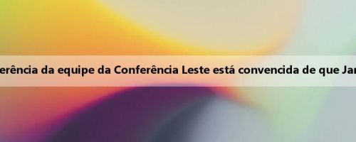 ESPN: Uma pessoa da gerência da equipe da Conferência Leste está convencida de que James quer deixar o Lakers