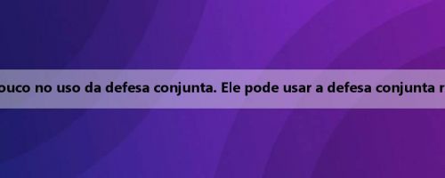 James: Spear é muito louco no uso da defesa conjunta. Ele pode usar a defesa conjunta regional em 48 minutos